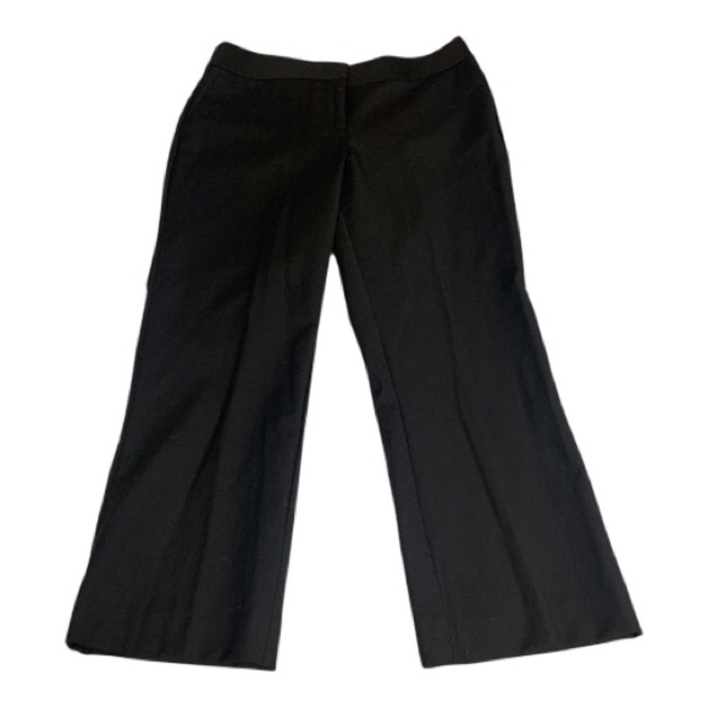 Talbot's Classic Black Women's Bootcut Wide Leg Dress Pants Size‎ 10